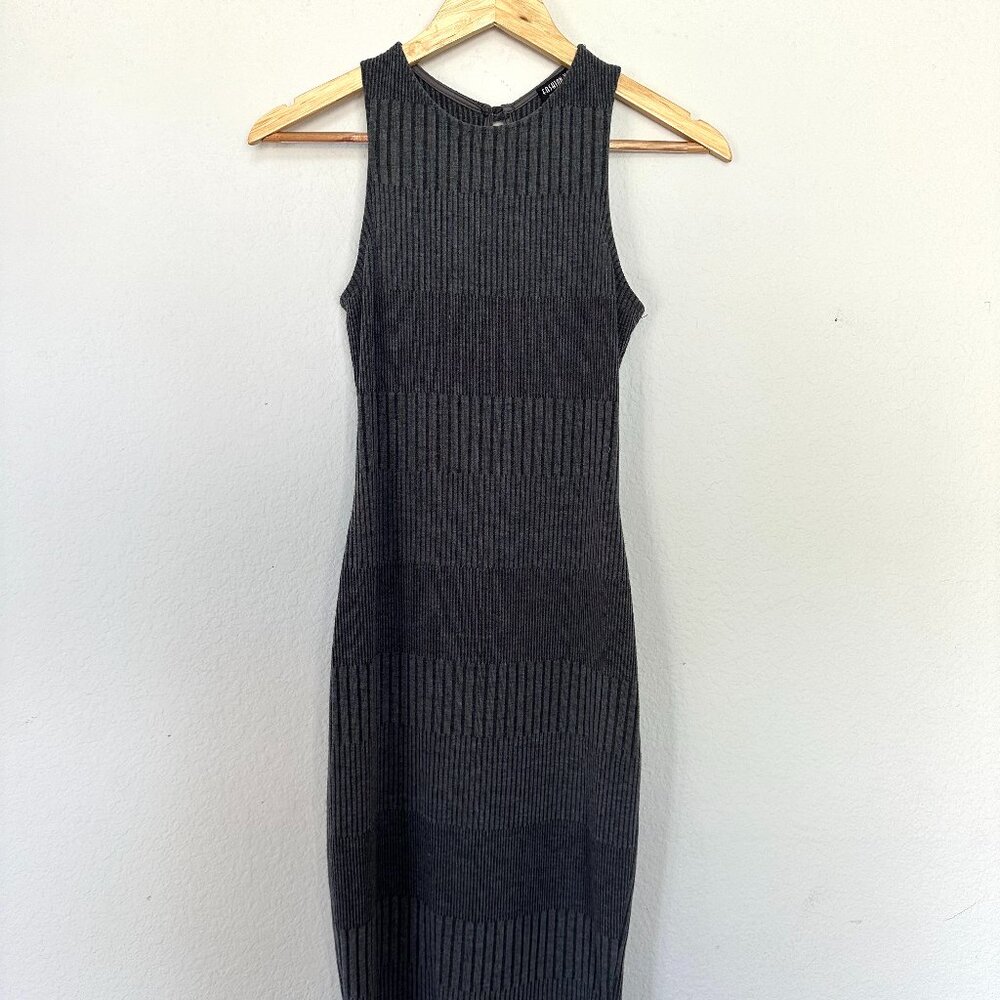 Grey Bodycon Dress